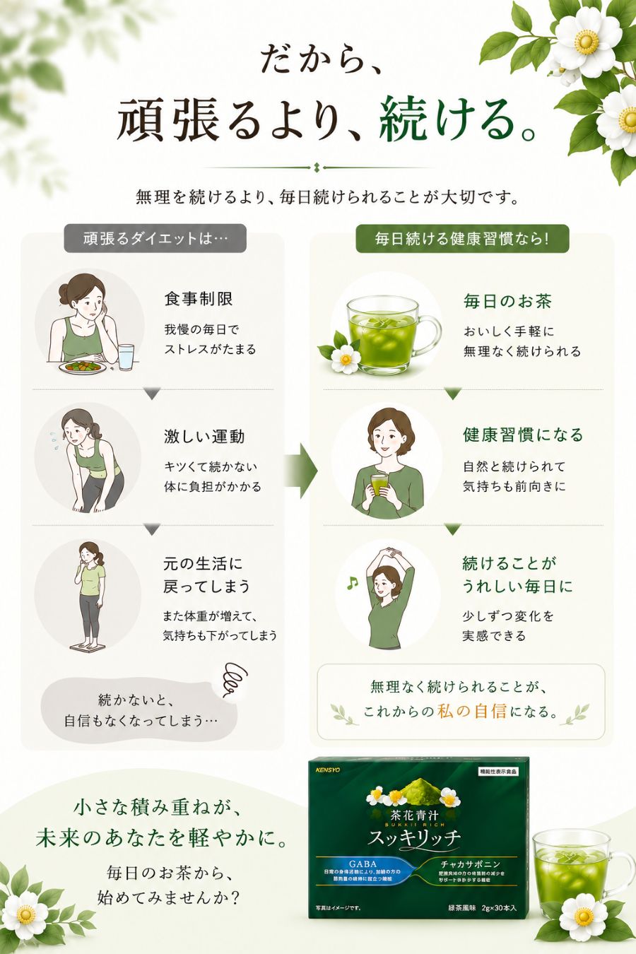 茶花青汁